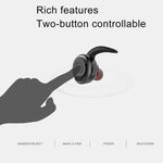 AWEI T1 Sport-Headset IPX4 wasserdichtes kabelloses Bluetooth V4.2 Stereo-Ohrhörer, unterstützt TWS, T1