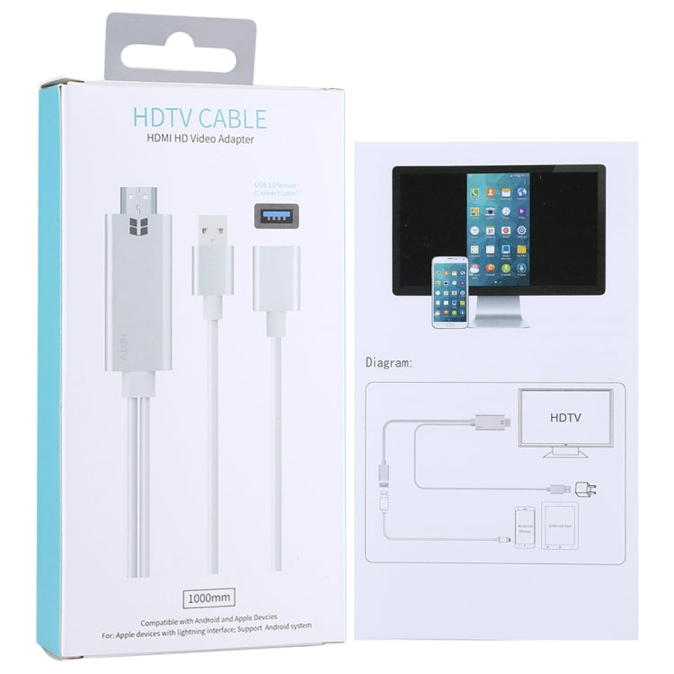 USB 3.0 Buchse HDMI HD 1080P Video Konverter HDTV Kabel