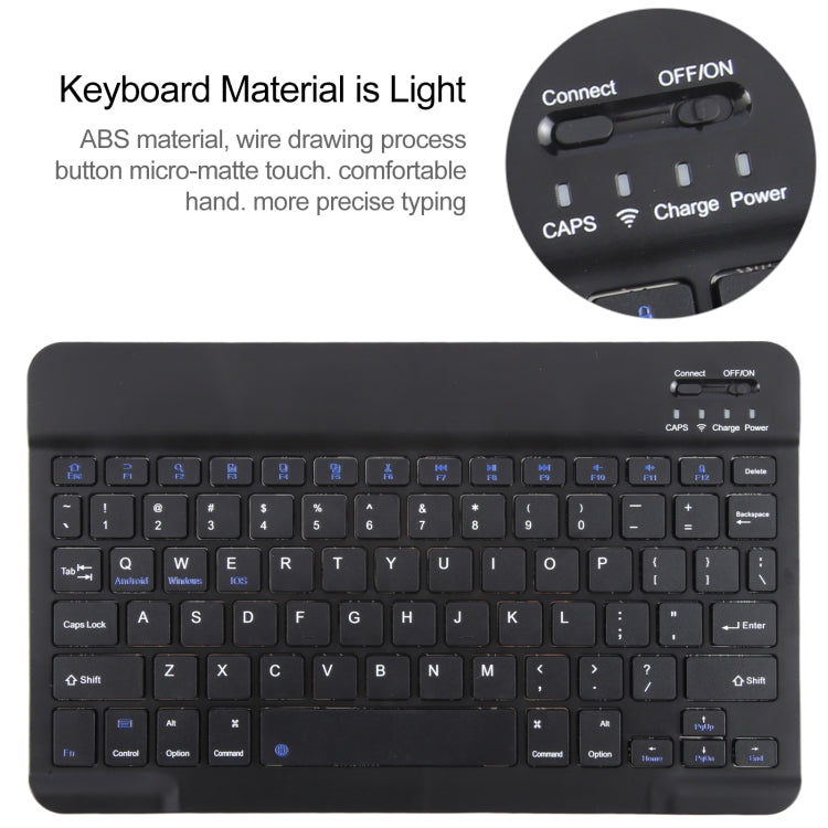 Für iPad Pro 9,7 / 9,7 Zoll 2017 / 9,7 2018 / Air / Air 2 IP071 Abnehmbares ABS Smart Bluetooth Tastatur + Litschi-Textur Horizontale Klapp-Leder-Tablet-Hülle, Für iPad Pro 9,7 / 9,7 Zoll 2017 / 9,7 2018 / Air / Air 2, Für iPad Pro 9,7 Zoll