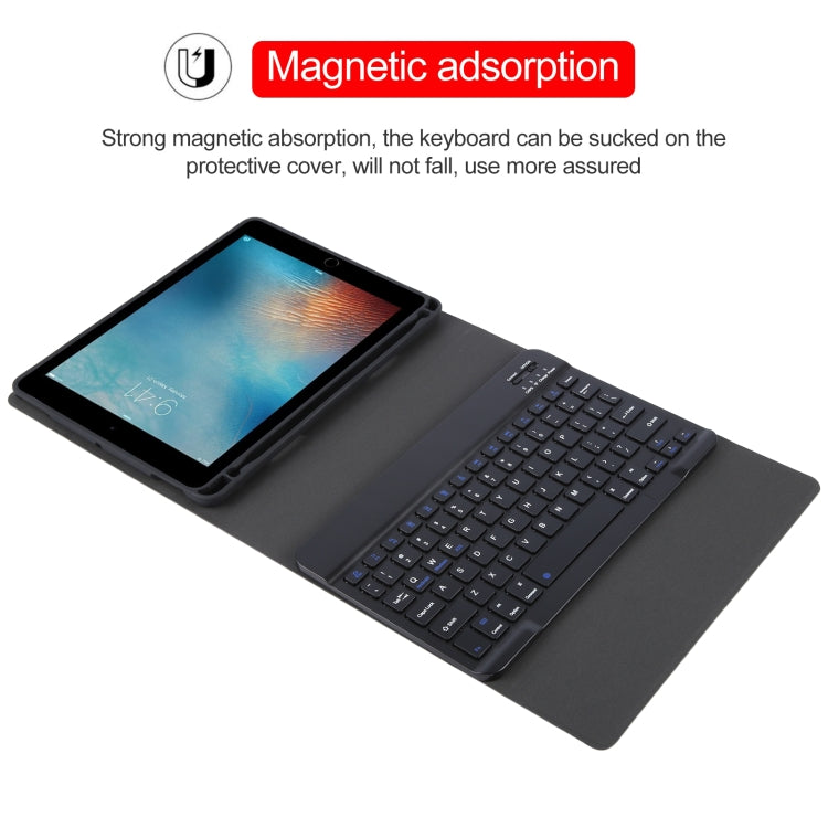 Für iPad Pro 9,7 / 9,7 Zoll 2017 / 9,7 2018 / Air / Air 2 IP071 Abnehmbares ABS Smart Bluetooth Tastatur + Litschi-Textur Horizontale Klapp-Leder-Tablet-Hülle, Für iPad Pro 9,7 / 9,7 Zoll 2017 / 9,7 2018 / Air / Air 2, Für iPad Pro 9,7 Zoll