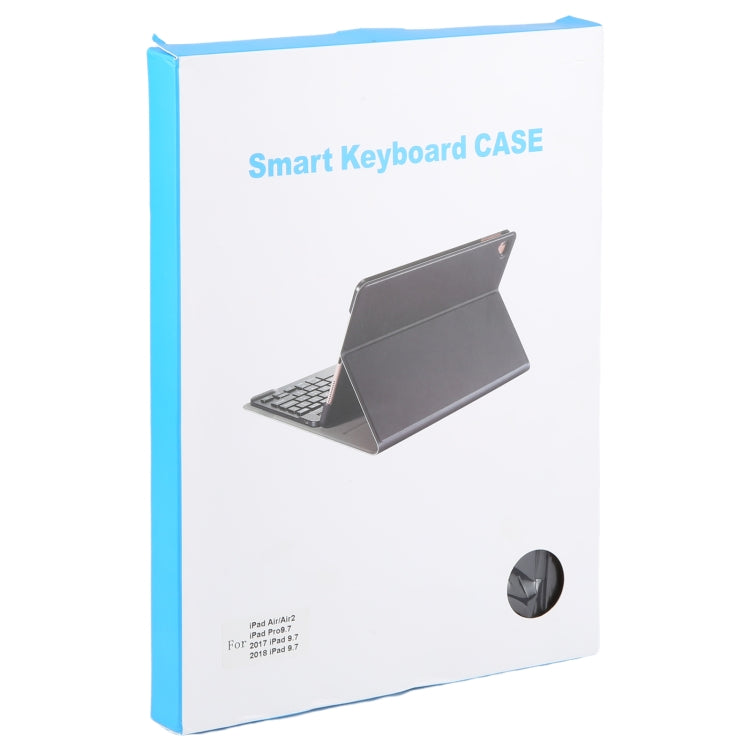 Für iPad Pro 9,7 / 9,7 Zoll 2017 / 9,7 2018 / Air / Air 2 IP071 Abnehmbares ABS Smart Bluetooth Tastatur + Litschi-Textur Horizontale Klapp-Leder-Tablet-Hülle, Für iPad Pro 9,7 / 9,7 Zoll 2017 / 9,7 2018 / Air / Air 2, Für iPad Pro 9,7 Zoll