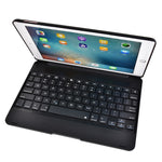 Für iPad Pro 9,7 Zoll / iPAD Air 2 Horizontale Klapp-Tablet-Hülle + Bluetooth Tastatur