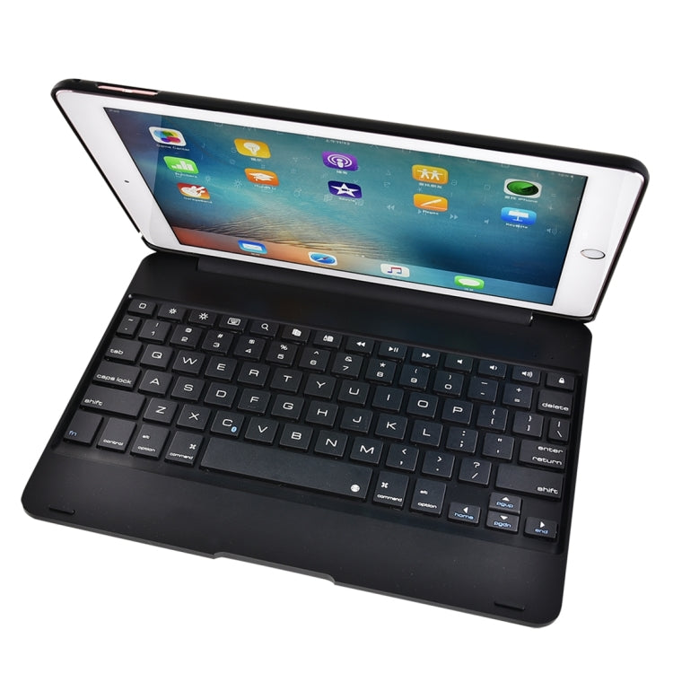 Für iPad Pro 9,7 Zoll / iPAD Air 2 Horizontale Klapp-Tablet-Hülle + Bluetooth Tastatur