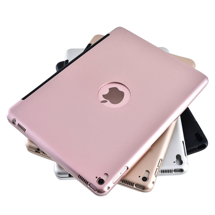 Für iPad Pro 9,7 Zoll / iPAD Air 2 Horizontale Klapp-Tablet-Hülle + Bluetooth Tastatur