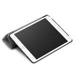 Custer Texture Horizontal Flip Leather Case for  iPad Mini 2019 & Mini 4, with Three-folding Holder & Sleep / Wake-up Function, For iPad Mini 2019 & Mini 4