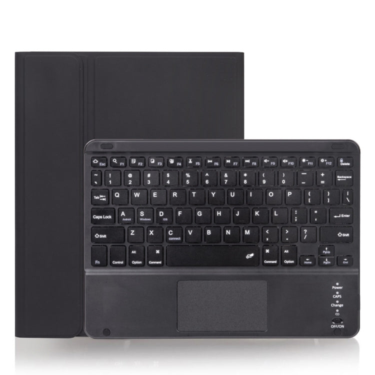 X-11BC Leder Hülle mit glatter Textur Abnehmbare Bluetooth Tastatur Tablet-Hülle für iPad Pro 11 Zoll 2020 / 2018, mit Touchpad & Stifthalter