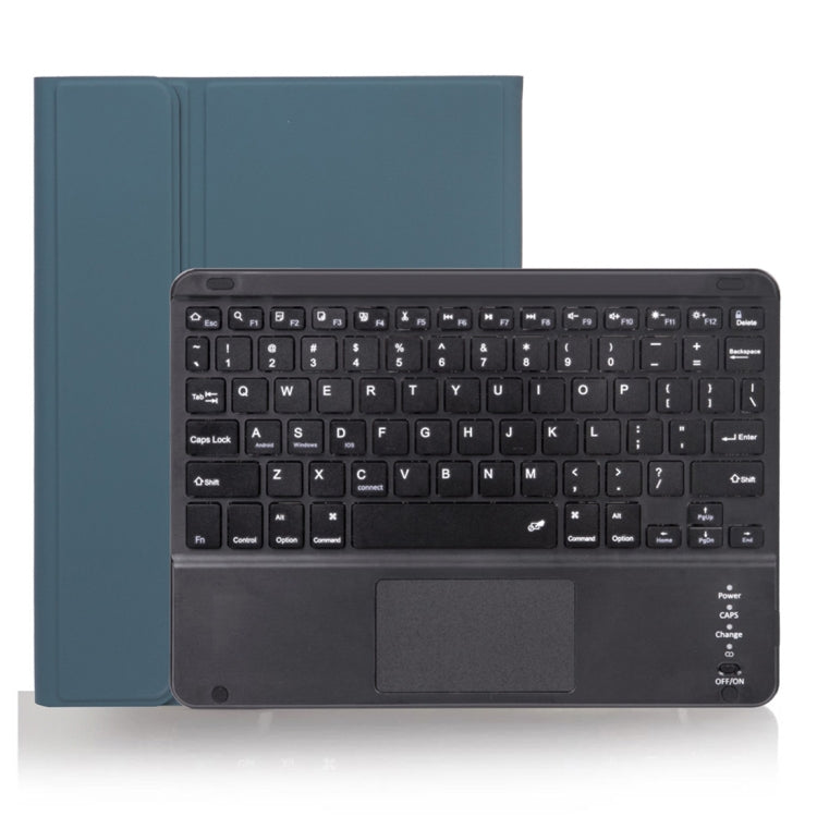 X-11BC Leder Hülle mit glatter Textur Abnehmbare Bluetooth Tastatur Tablet-Hülle für iPad Pro 11 Zoll 2020 / 2018, mit Touchpad & Stifthalter