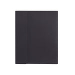 X-11B Skin Einfarbige Textur Abnehmbares Bluetooth Tastatur Tablet-Hülle für iPad Pro 11 Zoll 2020 / 2018, mit Stifthalter, Schwarze Tastatur