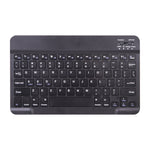 X-11B Skin Einfarbige Textur Abnehmbares Bluetooth Tastatur Tablet-Hülle für iPad Pro 11 Zoll 2020 / 2018, mit Stifthalter, Schwarze Tastatur