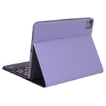 X-11BCS Leder Hülle mit glatter Textur Abnehmbare Bluetooth Tastatur Tablet-Hülle für iPad Pro 11 Zoll 2020 / 2018, mit Touchpad & Stifthalter & Hintergrundbeleuchtung
