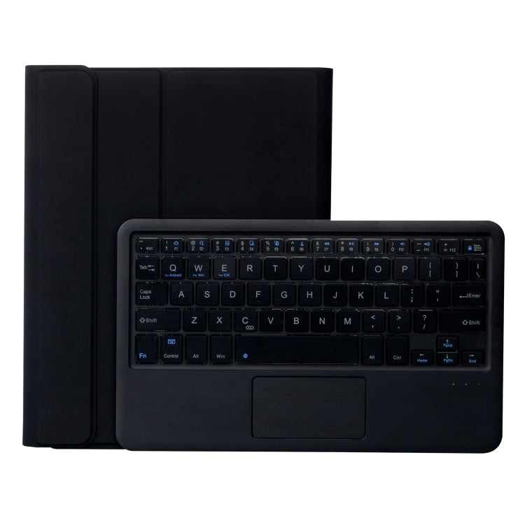 YT11B-A abnehmbare Candy-Farbige Bluetooth-Tastatur Leder-Tablet-Hülle mit Touchpad & Stifthalter für iPad Pro 11 2022 / 2021 / Air 5 / Air 4, für iPad Pro 11 2022 / 2021 / Air 5 / Air 4