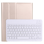 A11B Bluetooth 3.0 Ultradünne ABS Abnehmbare Bluetooth Tastatur Leder Tablet-Hülle mit Halter & Stifthalter für iPad Pro 11 2022 / 2021 / Air 5 / Air 4, Für iPad Pro 11 2022 / 2021 / Air 5 / Air 4