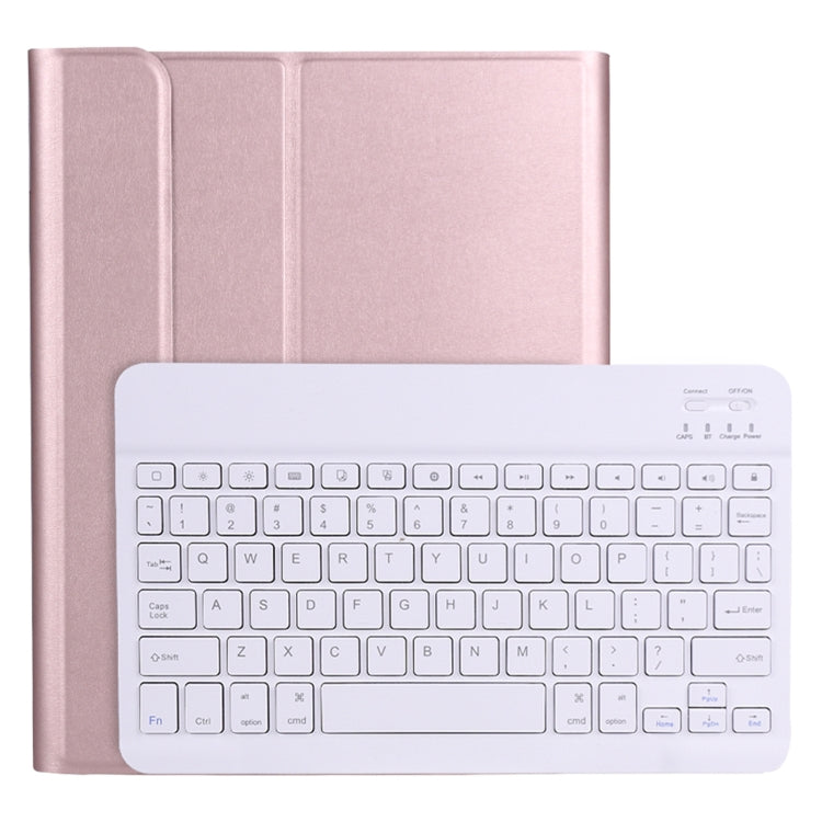 A11B Bluetooth 3.0 Ultradünne ABS Abnehmbare Bluetooth Tastatur Leder Tablet-Hülle mit Halter & Stifthalter für iPad Pro 11 2022 / 2021 / Air 5 / Air 4, Für iPad Pro 11 2022 / 2021 / Air 5 / Air 4