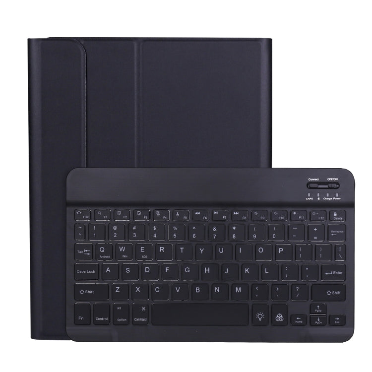 A11BS Ultraleichtes ABS Abnehmbares Bluetooth-Tastatur-Tablet-Case mit Hintergrundbeleuchtung & Stifthalter & Halter für iPad Pro 11 2022 / 2021 / Air 5 / Air 4, für iPad Pro 11 2022 / 2021 / Air 5 / Air 4