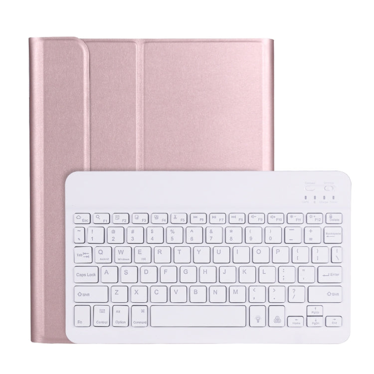 A11BS Ultraleichtes ABS Abnehmbares Bluetooth-Tastatur-Tablet-Case mit Hintergrundbeleuchtung & Stifthalter & Halter für iPad Pro 11 2022 / 2021 / Air 5 / Air 4, für iPad Pro 11 2022 / 2021 / Air 5 / Air 4