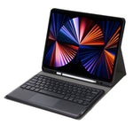 A12B-A Ultraleichte ABS abnehmbare Bluetooth-Tastatur-Tablet-Hülle mit Touchpad & Stifthalter und Halter für iPad Air 13 2024 / 2025 / Pro 12,9 2021