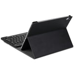 Abnehmbare Bluetooth-Tastatur + Leder-Tablet-Case mit gebürsteter Textur und horizontalem Klappmechanismus mit Halter für iPad Pro 11 Zoll (2018)