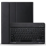 Abnehmbare Bluetooth-Tastatur + Leder-Tablet-Case mit gebürsteter Textur und horizontalem Klappmechanismus mit Halter für iPad Pro 11 Zoll (2018)