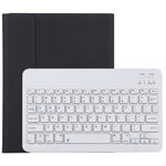 TG11B Abnehmbares Bluetooth Weißes Tastatur + Mikrofaser-Leder Tablet-Hülle für iPad Pro 11 Zoll (2020), mit Stifthalter und Halterung, Weiße Tastatur
