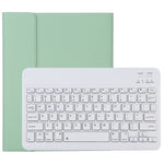 TG11B Abnehmbares Bluetooth Weißes Tastatur + Mikrofaser-Leder Tablet-Hülle für iPad Pro 11 Zoll (2020), mit Stifthalter und Halterung, Weiße Tastatur