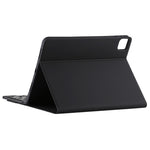TG11BCS Abnehmbares Bluetooth Schwarzes Tastatur-Mikrofaser-Leder-Tablet-Case für iPad Pro 11 Zoll (2020), mit Hintergrundbeleuchtung & Touchpad & Stifthalter & Halter, Schwarze Tastatur