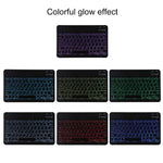 TG11BS Abnehmbare Bluetooth schwarze Tastatur + Mikrofaser Leder Tablet-Hülle für iPad Pro 11 Zoll (2020), mit Hintergrundbeleuchtung & Stifthalter & Halter, schwarze Tastatur