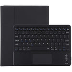 TG-102BC Abnehmbare Bluetooth Schwarze Tastatur + Mikrofaser Leder Tablet-Hülle für iPad 10,2 Zoll / iPad Air (2019), mit Touchpad & Stifthalter & Halter, TG-102BC