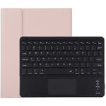 TG-102BC Abnehmbare Bluetooth Schwarze Tastatur + Mikrofaser Leder Tablet-Hülle für iPad 10,2 Zoll / iPad Air (2019), mit Touchpad & Stifthalter & Halter, TG-102BC