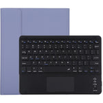 TG109BC Abnehmbare Bluetooth Schwarze Tastatur + Mikrofaser Leder Tablet-Hülle für iPad Air 2020, mit Touchpad & Stifthalter & Halter, TG109BC