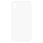 For iPhone X / XS Transparent Tempered Glass Back Screen Protector, For X