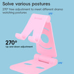 WQ-02 Foldable Creative Lazy Bracket Phone Holder