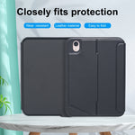 T06-AS Für iPad mini6 / mini 7 Touch-Hintergrundbeleuchtung Split-Typ Bluetooth Tastatur Lederhülle, T06-AS