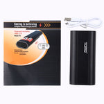 TOMO P2 USB Intelligentes 2-Batterie-Ladegerät mit Anzeigeleuchte für 18650 Li-Ionen Akku, TOMO P2