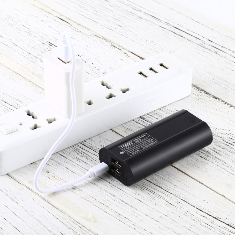 TOMO P2 USB Intelligentes 2-Batterie-Ladegerät mit Anzeigeleuchte für 18650 Li-Ionen Akku, TOMO P2