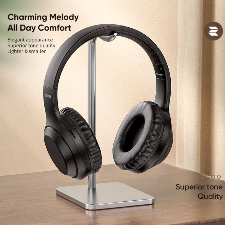 ROCK Space O2 HiFi Bluetooth 5.0 Kabelloses Headset mit Mikrofon, unterstützt TF-Karte, Space O2
