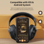 ROCK Space O2 HiFi Bluetooth 5.0 Kabelloses Headset mit Mikrofon, unterstützt TF-Karte, Space O2