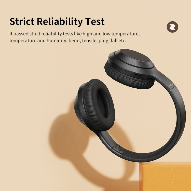 ROCK Space O2 HiFi Bluetooth 5.0 Kabelloses Headset mit Mikrofon, unterstützt TF-Karte, Space O2