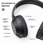 ROCK Space O2 HiFi Bluetooth 5.0 Kabelloses Headset mit Mikrofon, unterstützt TF-Karte, Space O2