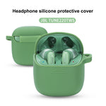 Kabellose Kopfhörer, reine Farbe, Silikon, Fallschutzhülle für JBL TUNE 220TWS