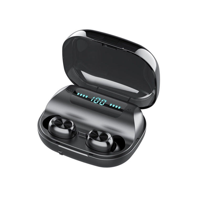 263 TWS CVC8.0 Bluetooth-Kopfhörer mit Geräuschunterdrückung und Ladebox, unterstützt Touch & Dreifache LED-Akkuanzeige & Telefonhalter & Powerbank & HD-Anruf & Sprachassistent, 263