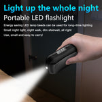 A13 TWS CVC8.0 und DSP Duale Geräuschunterdrückung Touch Bluetooth-Ohrhörer mit Ladebox, unterstützt LED-Digitalanzeige & Uhr & Taschenlampe & HD-Anruf & Siri & Powerbank, A13