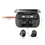 A13 TWS CVC8.0 und DSP Duale Geräuschunterdrückung Touch Bluetooth-Ohrhörer mit Ladebox, unterstützt LED-Digitalanzeige & Uhr & Taschenlampe & HD-Anruf & Siri & Powerbank, A13