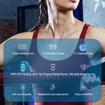 A13 TWS CVC8.0 und DSP Duale Geräuschunterdrückung Touch Bluetooth-Ohrhörer mit Ladebox, unterstützt LED-Digitalanzeige & Uhr & Taschenlampe & HD-Anruf & Siri & Powerbank, A13