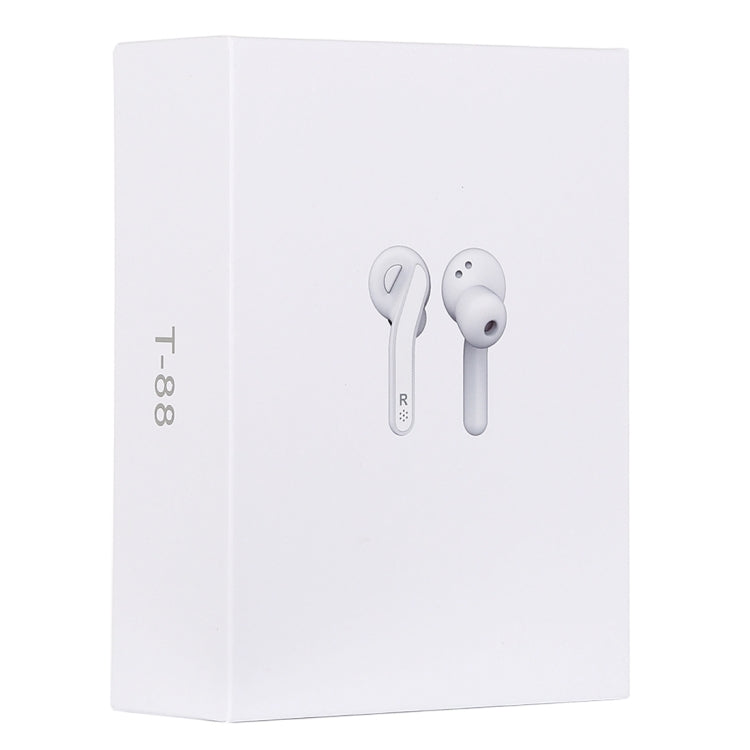 T-88 TWS Bluetooth V5.0 Kabellose Stereo-Ohrhörer mit magnetischer Ladestation