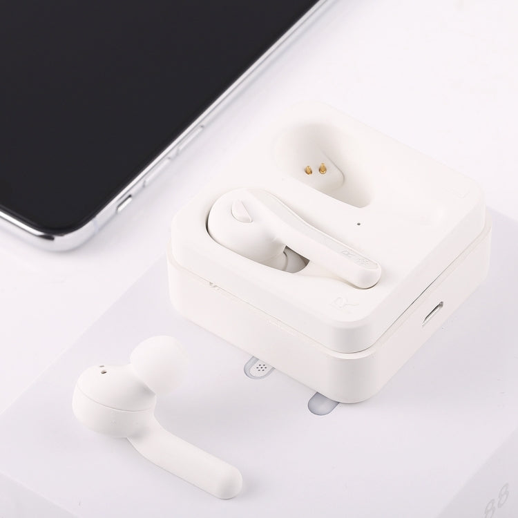 T-88 TWS Bluetooth V5.0 Kabellose Stereo-Ohrhörer mit magnetischer Ladestation