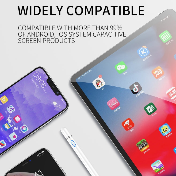JOYROOM JR-K811 Exzellente Serie Micro USB Wiederaufladbarer Aktiver Kapazitiver Stylus Stift mit Magnetkappe, Kompatibel mit Android & IOS