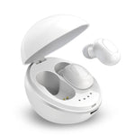 A10 TWS Space Capsule Form Drahtloser Bluetooth-Kopfhörer mit magnetischer Ladebox und Trageschlaufe, unterstützt HD-Anrufe und automatisches Pairing Bluetooth, Schwarz, Schwarz-Weiß, Weiß, Weiß + Schwarz