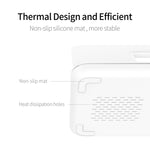 Z5 QI vertikales magnetisches kabelloses Ladegerät für Mobiltelefone, Apple Watches und AirPods / Xiaomi Redmi AirDots, mit Touch-Ringlicht, Z5