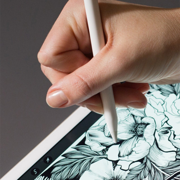 4 STK Rutschfeste, geräuschlose, verschleißfeste Spitzenabdeckung für Apple Pencil 1 / 2, Transparent, Dunkelblau, Mintgrün, Weiß