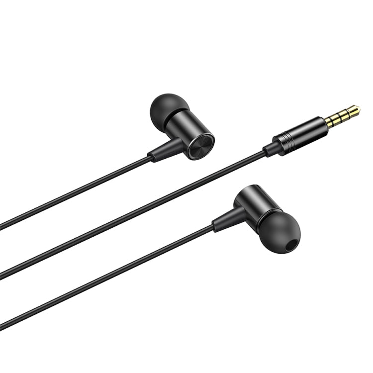 awei L2 3,5mm Stecker In-Ear kabelgebundene Stereo-Ohrhörer mit Mikrofon